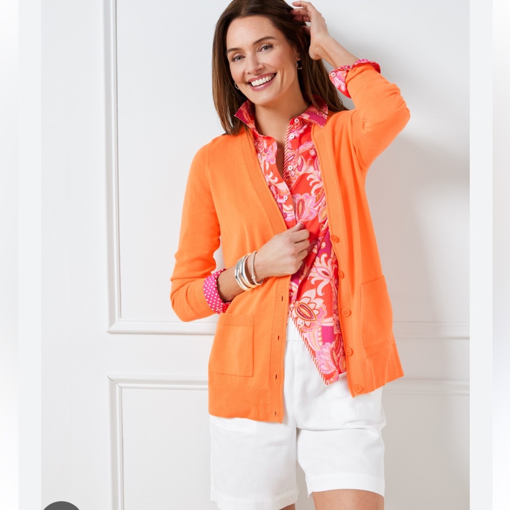 PATCH POCKET GIRLFRIEND CARDIGAN M
